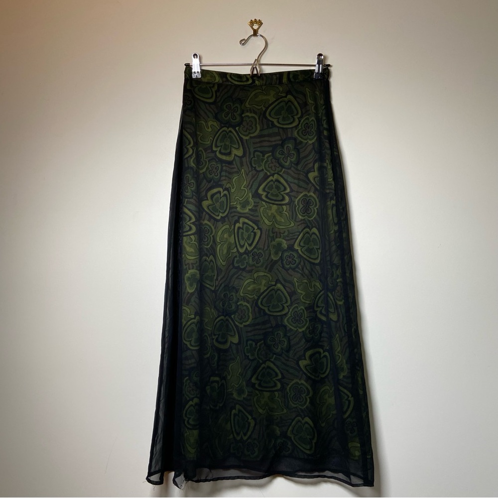Vintage Y2K 35th & 10th Floral Brat Skirt